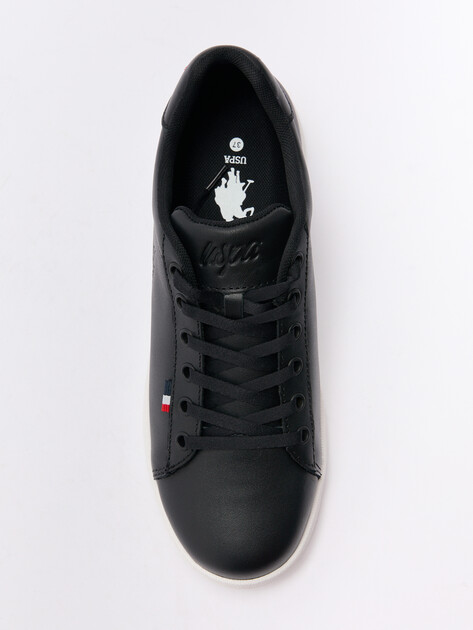 Женские кеды U.S.POLO ASSN. FRANCO WMN LT GLB 5FX, Артикул 101938037, черный | 4302055. Ракурс 5