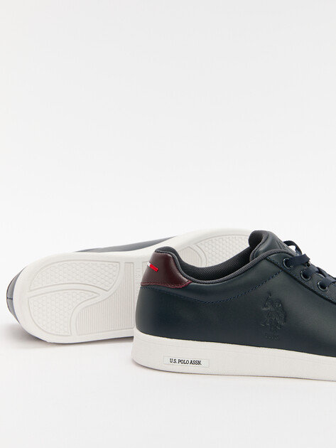 Женские кеды U.S.POLO ASSN. FRANCO WMN LT GLB 5FX, Артикул 101938038, темно-синий | 4302062. Ракурс 6