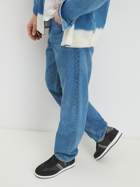 Мужские кеды U.S.POLO ASSN. KARES GLB 5FX, Артикул 101937902, черный | 4302101. Ракурс 2