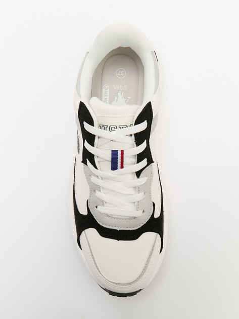 Женские кроссовки U.S.POLO ASSN. KARINA GLB 5FX, Артикул 101938060, белый | 4302124. Ракурс 4