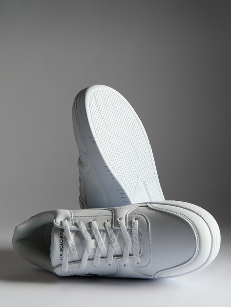 Мужские кеды U.S.POLO ASSN. LEE GLB 5FX, Артикул 101937928, белый | 4302159. Ракурс 6 Мужские кеды U.S.POLO ASSN. LEE GLB 5FX, Артикул 101937928, белый | 4302159. Ракурс 6