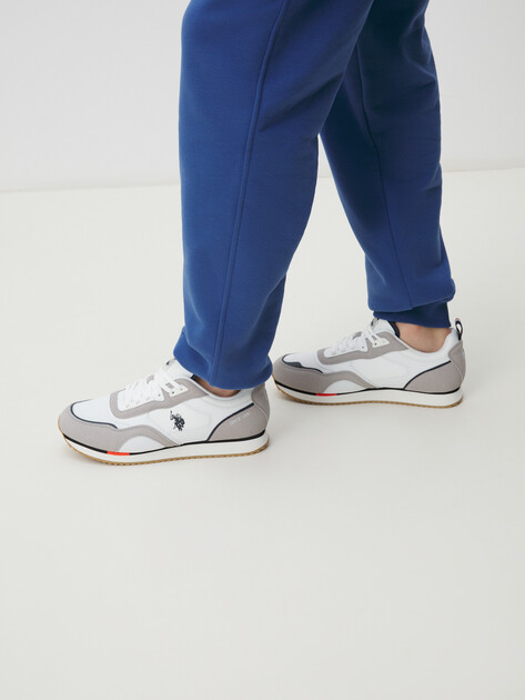 Мужские кроссовки U.S.POLO ASSN. MEDI GLB 5FX, Артикул 101937952, белый | 4302237. Ракурс 2