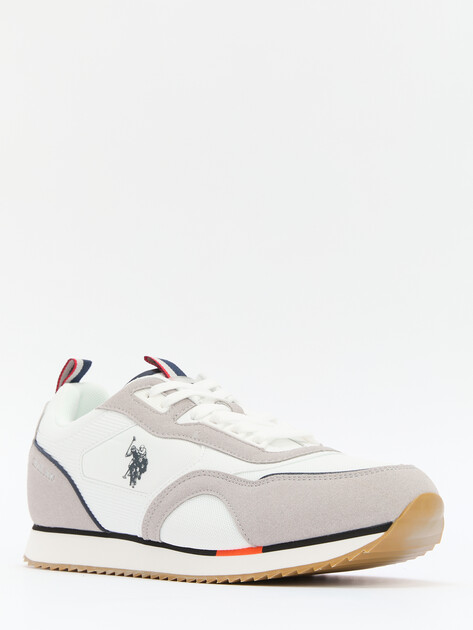 Мужские кроссовки U.S.POLO ASSN. MEDI GLB 5FX, Артикул 101937952, белый | 4302237. Ракурс 3