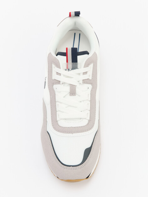 Мужские кроссовки U.S.POLO ASSN. MEDI GLB 5FX, Артикул 101937952, белый | 4302237. Ракурс 5