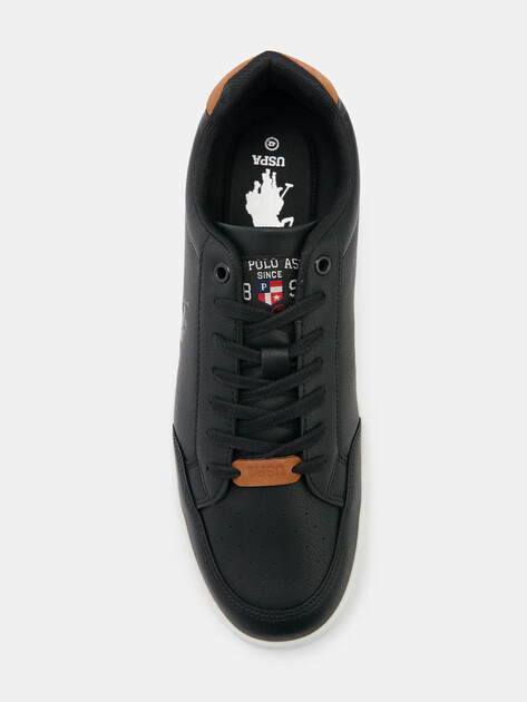 Мужские кеды U.S.POLO ASSN. NOAH GLB 5FX, Артикул 101937963, черный | 4302267. Ракурс 5