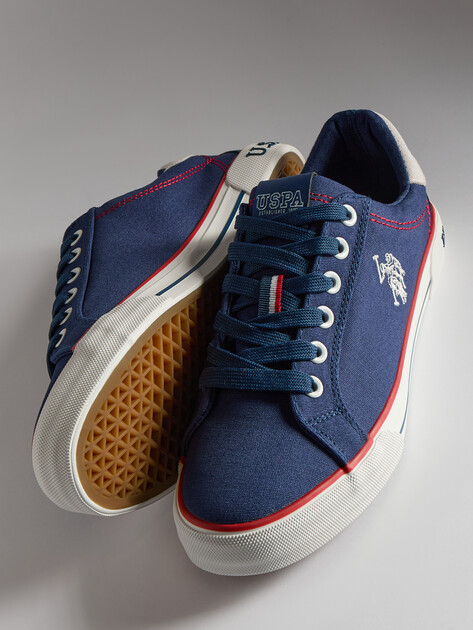 Женские кеды U.S.POLO ASSN. RACHEL GLB 5FX, Артикул 101937969, синий | 4302289. Ракурс 6 Женские кеды U.S.POLO ASSN. RACHEL GLB 5FX, Артикул 101937969, синий | 4302289. Ракурс 6