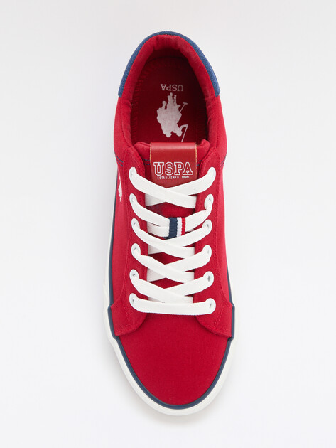 Женские кеды U.S.POLO ASSN. RACHEL GLB 5FX, Артикул 101937970, рубиновый | 4302296. Ракурс 5 Женские кеды U.S.POLO ASSN. RACHEL GLB 5FX, Артикул 101937970, рубиновый | 4302296. Ракурс 5