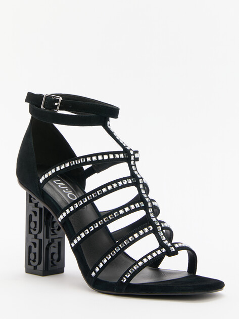 Босоножки LIU∙JO SERENA 24, Артикул SA5015, черный | 4303048. Ракурс 3 Босоножки LIU∙JO SERENA 24, Артикул SA5015, черный | 4303048. Ракурс 3