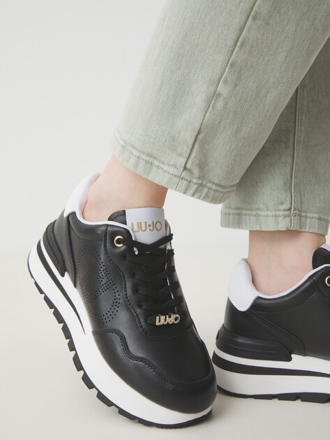 Женские кроссовки LIU∙JO AMAZING 20, Артикул BA5043, черный | 4303082. Ракурс 2