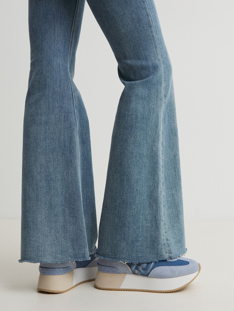 Женские кроссовки из денима LIU∙JO DREAMY 02, Артикул BA5035, синий | 4303198. Ракурс 2