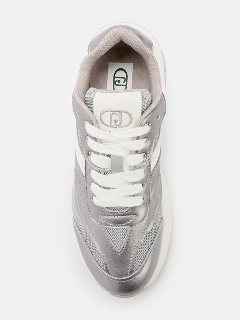 Женские кроссовки LIU∙JO EVA 03, Артикул BA5085, серебряный | 4303313. Ракурс 5 Женские кроссовки LIU∙JO EVA 03, Артикул BA5085, серебряный | 4303313. Ракурс 5