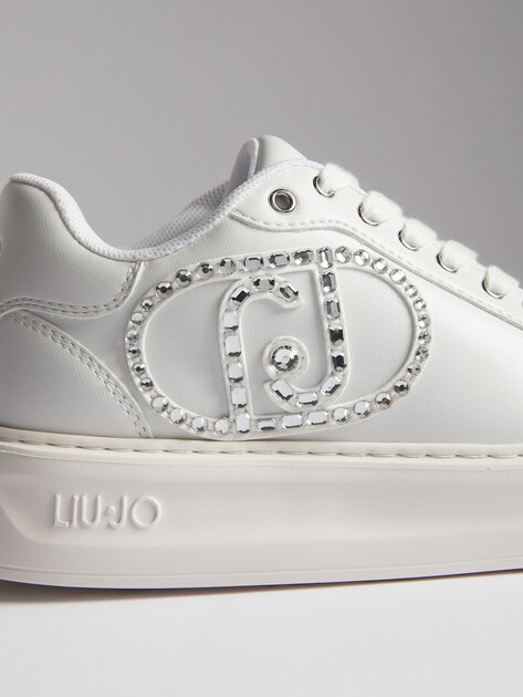 Женские кеды LIU∙JO KYLIE 32, Артикул BA5007, белый | 4303346. Ракурс 6