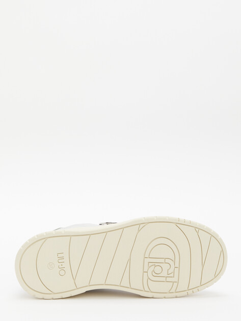 Женские кеды LIU∙JO ME 03, Артикул BA5037, серебряный | 4303578. Ракурс 4 Женские кеды LIU∙JO ME 03, Артикул BA5037, серебряный | 4303578. Ракурс 4