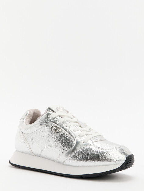 Женские кроссовки LIU∙JO VIBE 02, Артикул BA5087, серебряный | 4303686. Ракурс 3