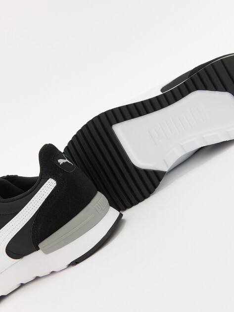 Кроссовки PUMA R78 Wind MU, Артикул 400695, черный | 4304877. Ракурс 6 Кроссовки PUMA R78 Wind MU, Артикул 400695, черный | 4304877. Ракурс 6