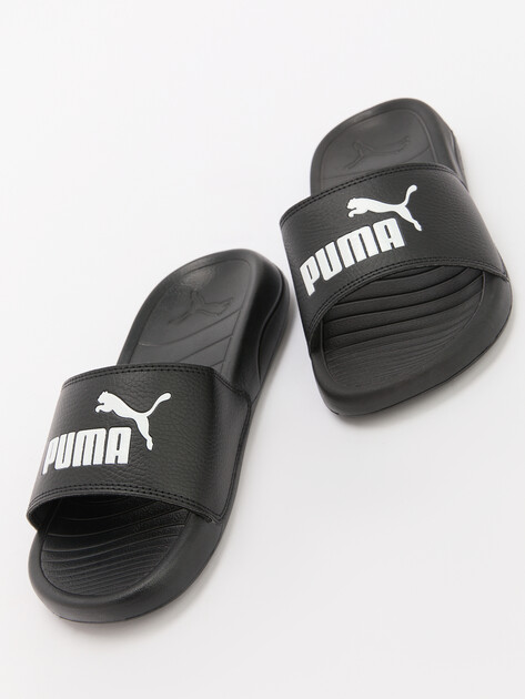 Сланцы PUMA Popcat 20, Артикул 372279, черный | 4305167. Ракурс 6