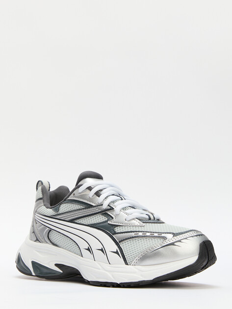 Кроссовки PUMA Puma Morphic, Артикул 392724, серебряный | 4305505. Ракурс 3