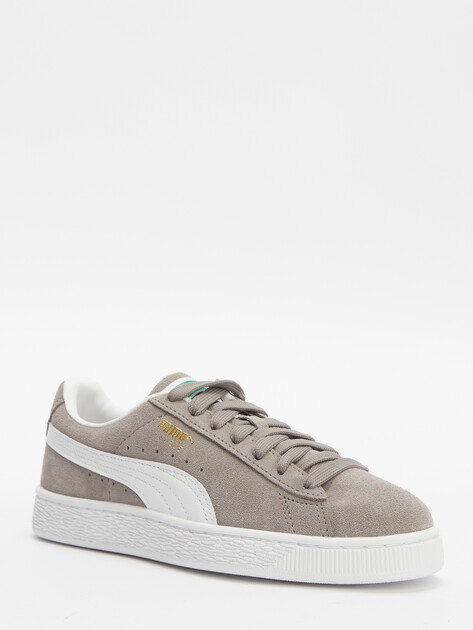 Кеды PUMA Suede Classic, Артикул 399781, коричнево-серый | 4305794. Ракурс 3
