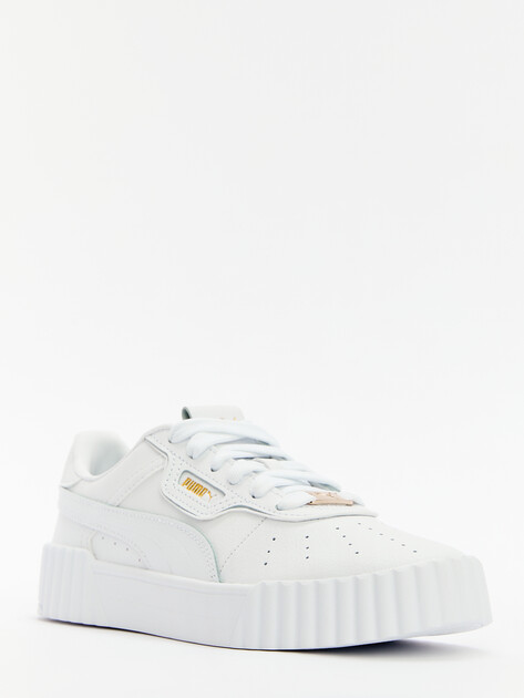 Женские кеды PUMA Carina 3.0 Luxe, Артикул 400724, белый | 4305879. Ракурс 3