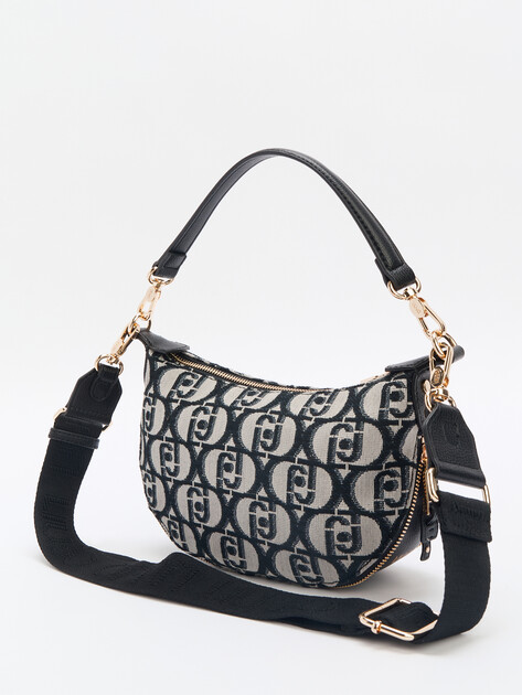 Женская сумка с ручкой LIU∙JO S HOBO, Артикул AA5043, бледно-серый | 4306142. Ракурс 4