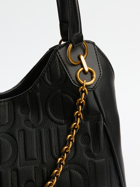 Женская сумка на плечо LIU∙JO, Артикул AA5054, черный | 4306150. Ракурс 3