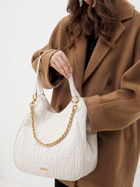 Женская сумка на плечо LIU∙JO, Артикул AA5054, молочно-белый | 4306152. Ракурс 6