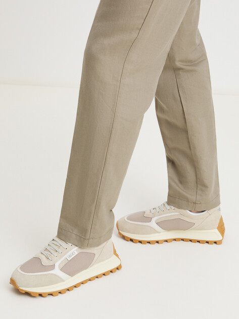 Мужские кроссовки LIU∙JO RUNNING 02, Артикул 7G4019, светло-бежевый | 4306179. Ракурс 2