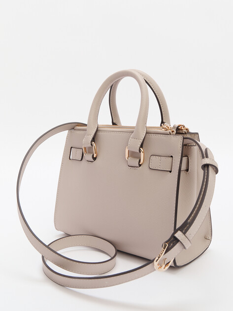 Женская сумка с ручками LIU∙JO S SATCHEL, Артикул AA5150, пыльно-бежевый | 4306503. Ракурс 4