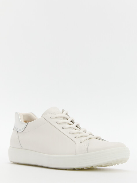 Женские кеды ECCO SOFT 7 W, Артикул 470843, белый | 4307976. Ракурс 3