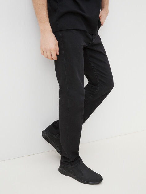 Мужские слипоны ECCO IRVING, Артикул 511744, черный | 4308201. Ракурс 2