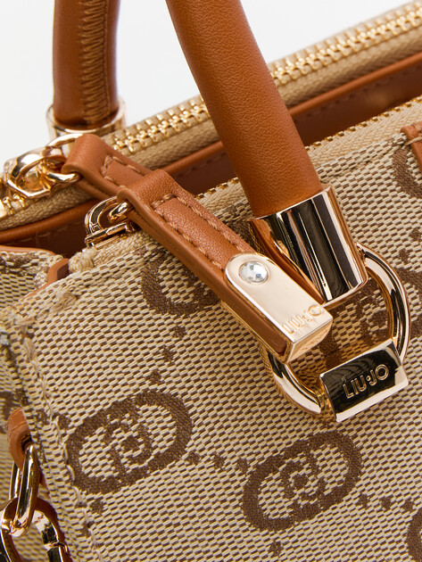 Женская сумка с ручками LIU∙JO, Артикул AA5163, бежевый | 4308233. Ракурс 3