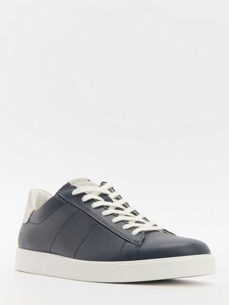 Мужские кеды ECCO STREET LITE M, Артикул 521304, темно-синий | 4308255. Ракурс 3 Мужские кеды ECCO STREET LITE M, Артикул 521304, темно-синий | 4308255. Ракурс 3