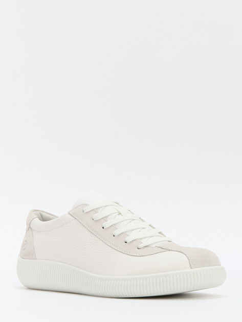 Мужские кеды ECCO SOFT ZERO M, Артикул 537754, белый | 4308417. Ракурс 3