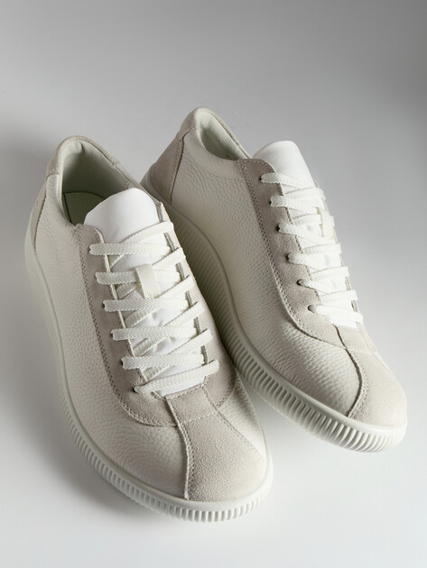 Мужские кеды ECCO SOFT ZERO M, Артикул 537754, белый | 4308417. Ракурс 6