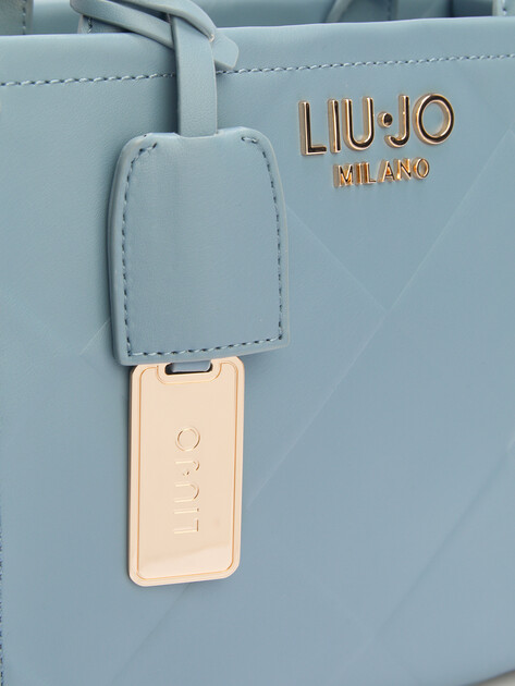 Женский тоут LIU∙JO, Артикул AA5192, серо-голубой | 4308676. Ракурс 3