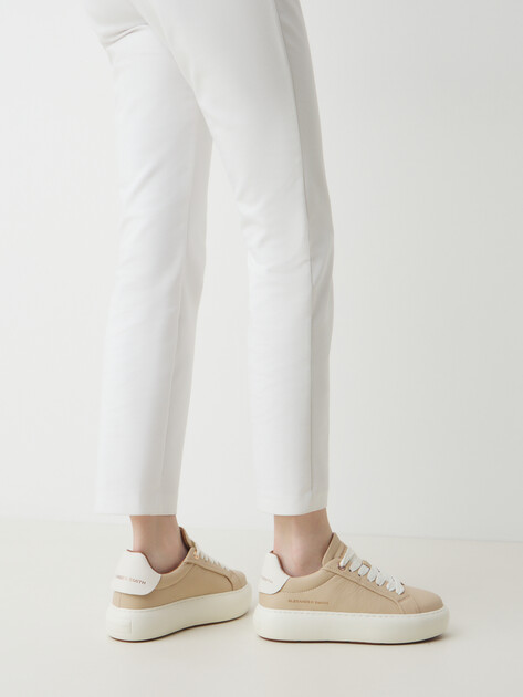 Женские кеды ALEXANDER SMITH SOHO WOMAN, Артикул SOW 35, бежевый | 4308844. Ракурс 2