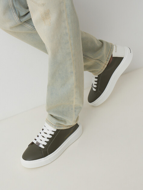 Мужские кеды ALEXANDER SMITH LONDON MAN, Артикул LDM 90, хаки | 4308925. Ракурс 2