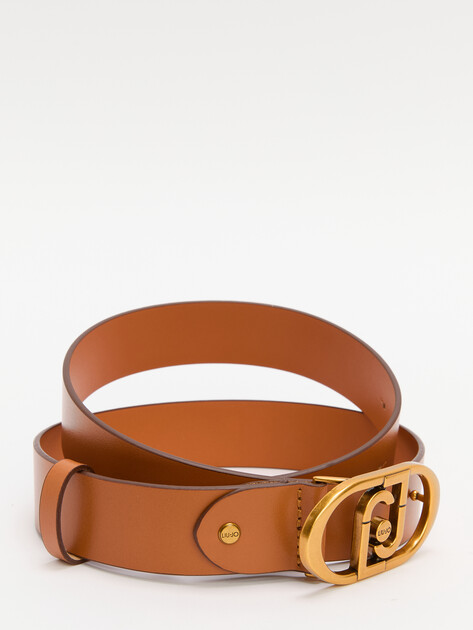 Женский ремень LIU∙JO ECS HIPS BELT H 3.5, Артикул AA5225, светло-коричневый | 4309120. Ракурс 2