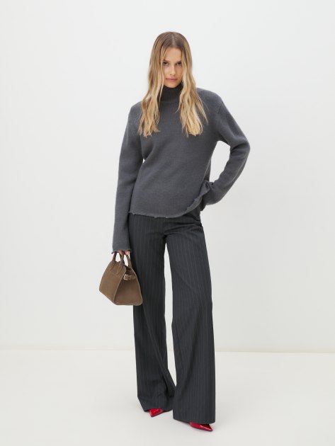 Женский свитер MAISON DAVID, Артикул 2024-014, серый | 4309807. Ракурс 2