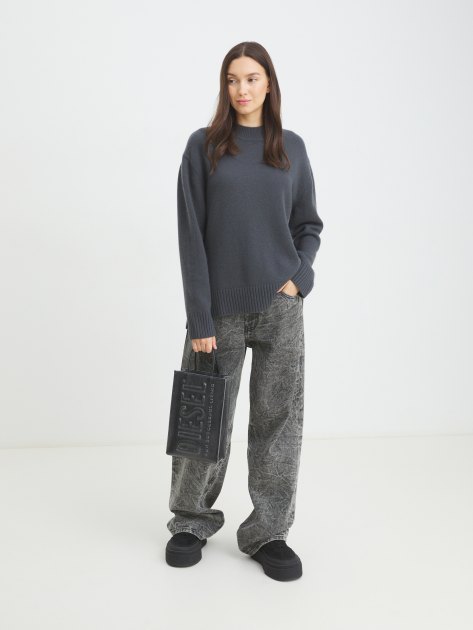 Женский свитер MAISON DAVID, Артикул 2024-018, синевато-серый | 4310026. Ракурс 2