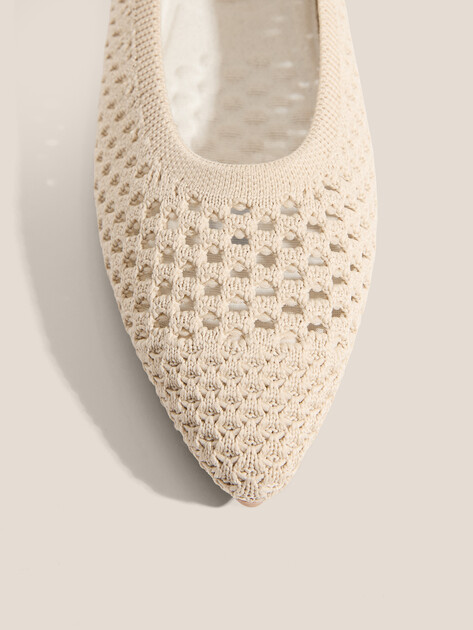 Балетки TENDANCE, Артикул FK70-1, зеленовато-бежевый | 4310419. Ракурс 4