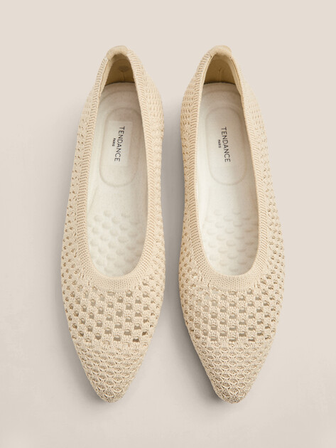 Балетки TENDANCE, Артикул FK70-1, зеленовато-бежевый | 4310419. Ракурс 5