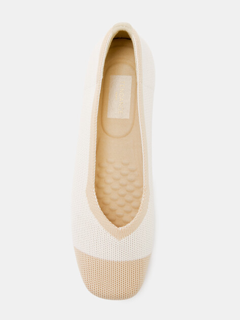 Балетки TENDANCE, Артикул FK40-9, белый | 4310463. Ракурс 5