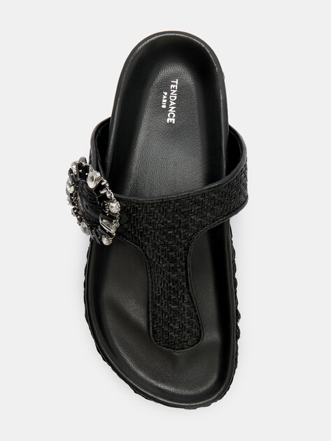 Женские вьетнамки TENDANCE MIKY, Артикул MIKY 2194, черный | 4310588. Ракурс 5 Женские вьетнамки TENDANCE MIKY, Артикул MIKY 2194, черный | 4310588. Ракурс 5