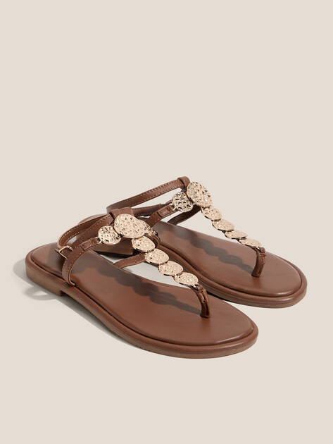 Женские сандалии TENDANCE BARRY, Артикул RSP-10735, коричневый | 4310750. Ракурс 2