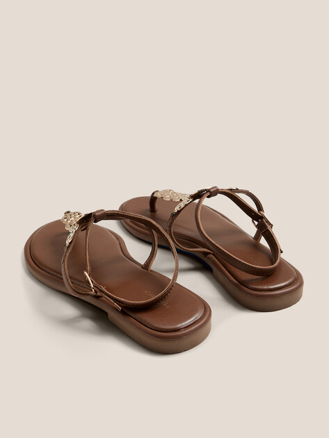 Женские сандалии TENDANCE BARRY, Артикул RSP-10735, коричневый | 4310750. Ракурс 5