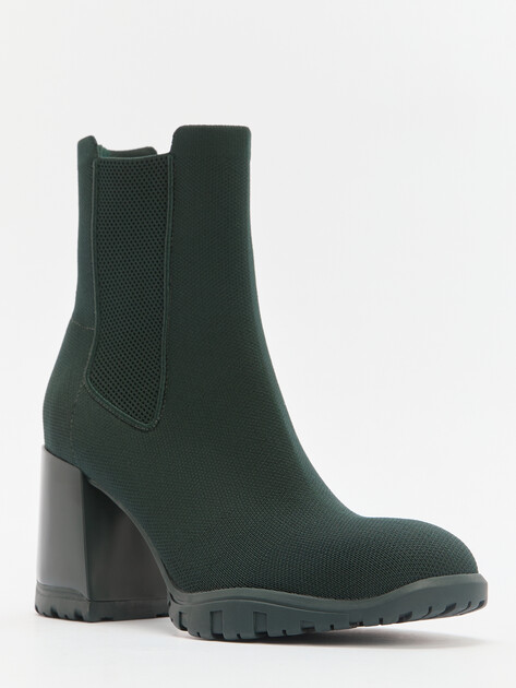 Ботильоны TENDANCE, Артикул AF23A40-1, темно-зеленый | 4311175. Ракурс 3 Ботильоны TENDANCE, Артикул AF23A40-1, темно-зеленый | 4311175. Ракурс 3