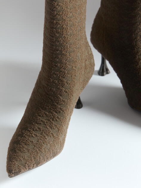 Ботильоны TENDANCE, Артикул AF9A57-8, зелено-коричневый | 4312958. Ракурс 6