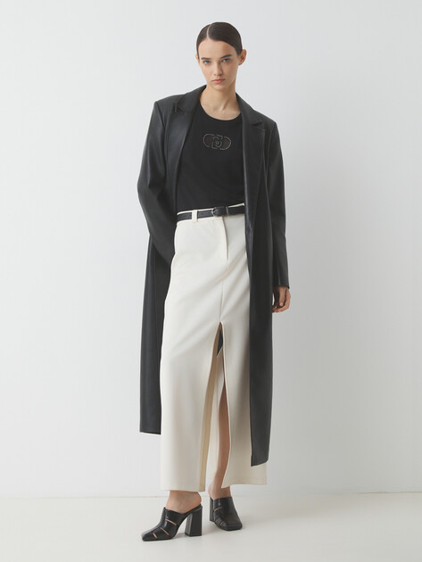 Женская футболка LIU∙JO, Артикул TA5180, черный | 4312994. Ракурс 2