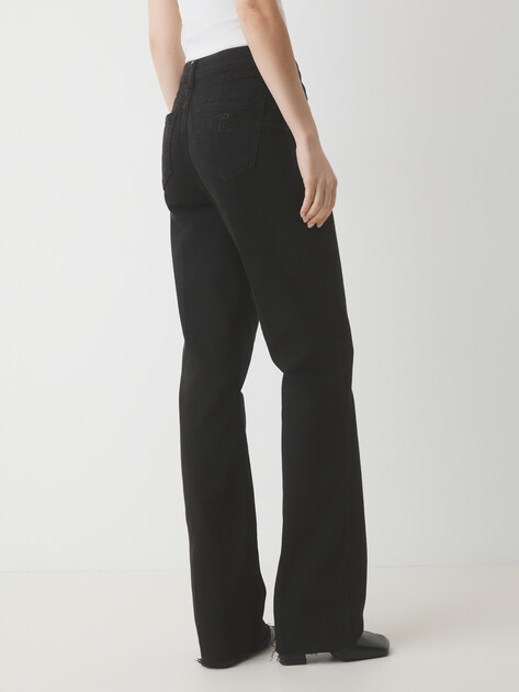 Женские прямые джинсы  LIU∙JO, Артикул UA5082, черный | 4313106. Ракурс 4